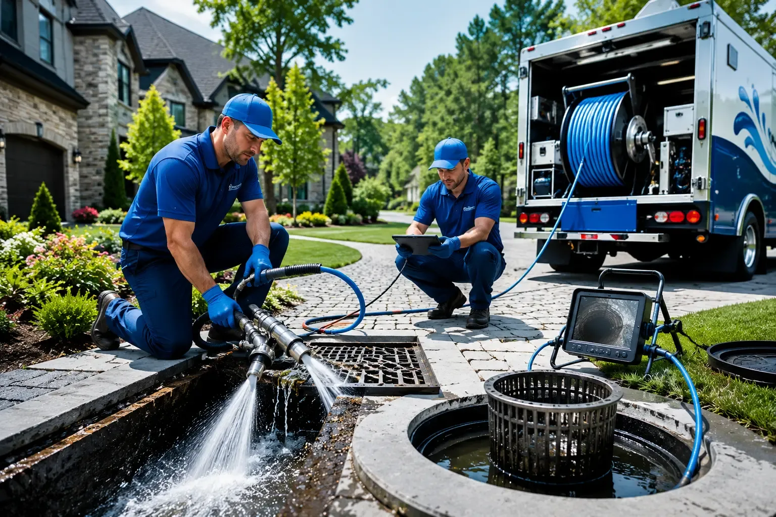 Local outdoor drain cleaning professionals in Bargersville, IN